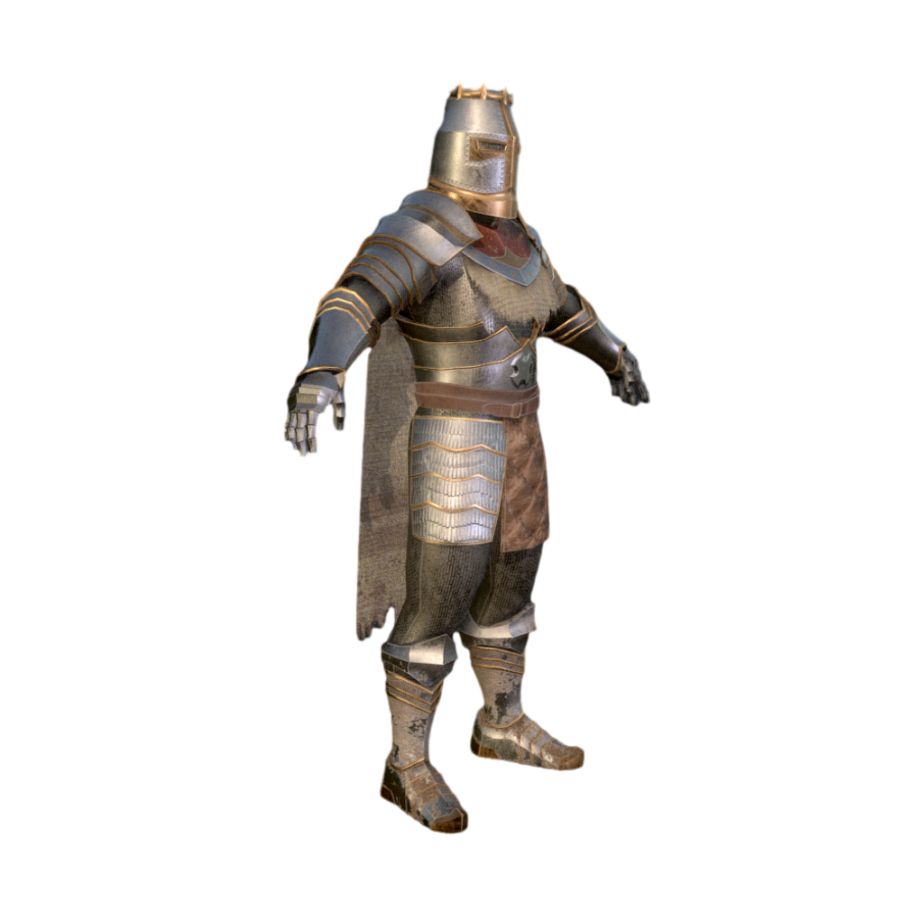 Medieval Knight Armor 3D Model-3DHi