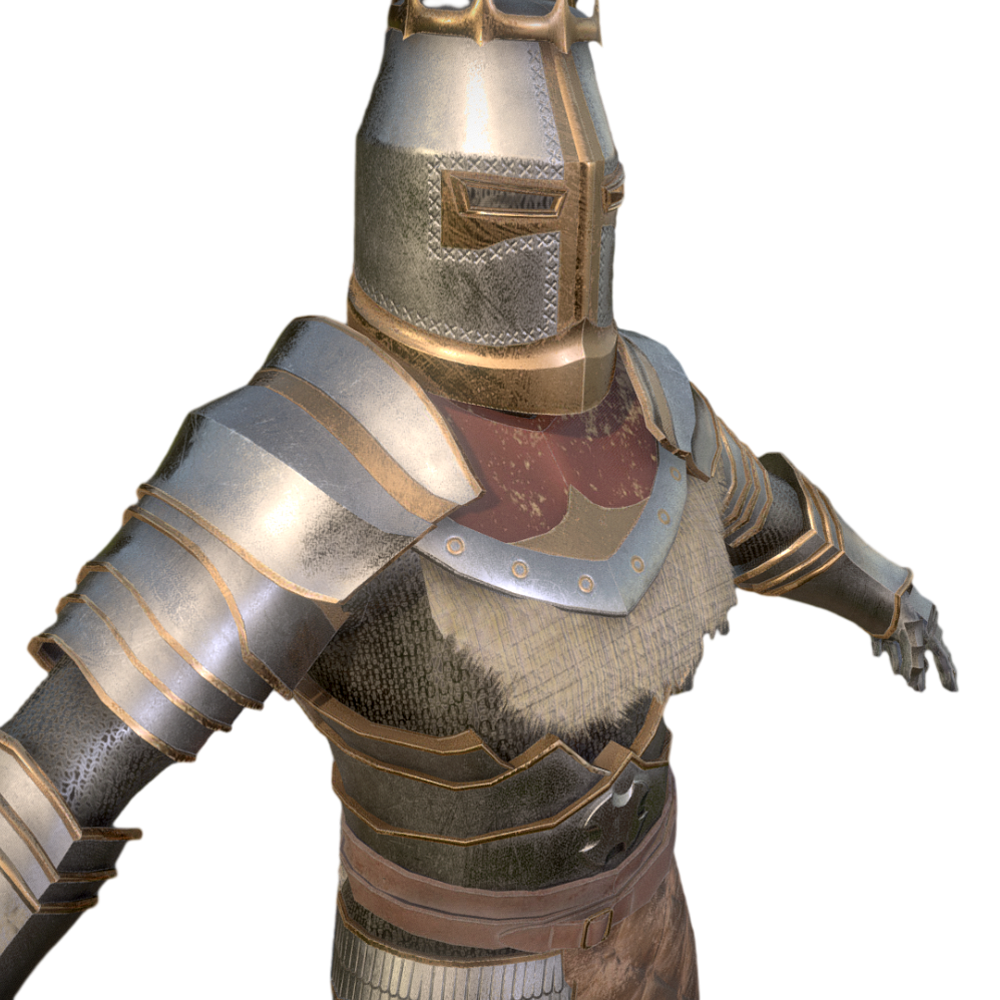 Image [4]-Medieval Knight Armor 3D Model-3DHi