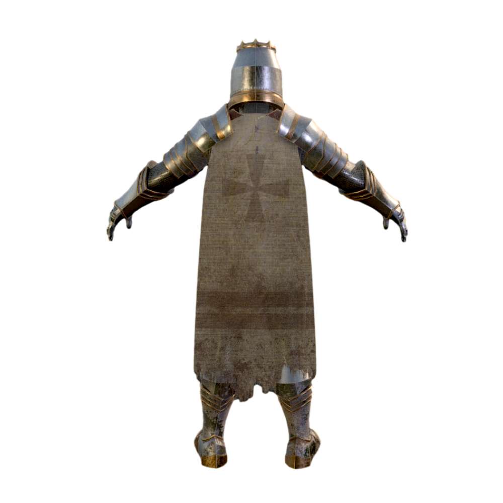 Image [3]-Medieval Knight Armor 3D Model-3DHi