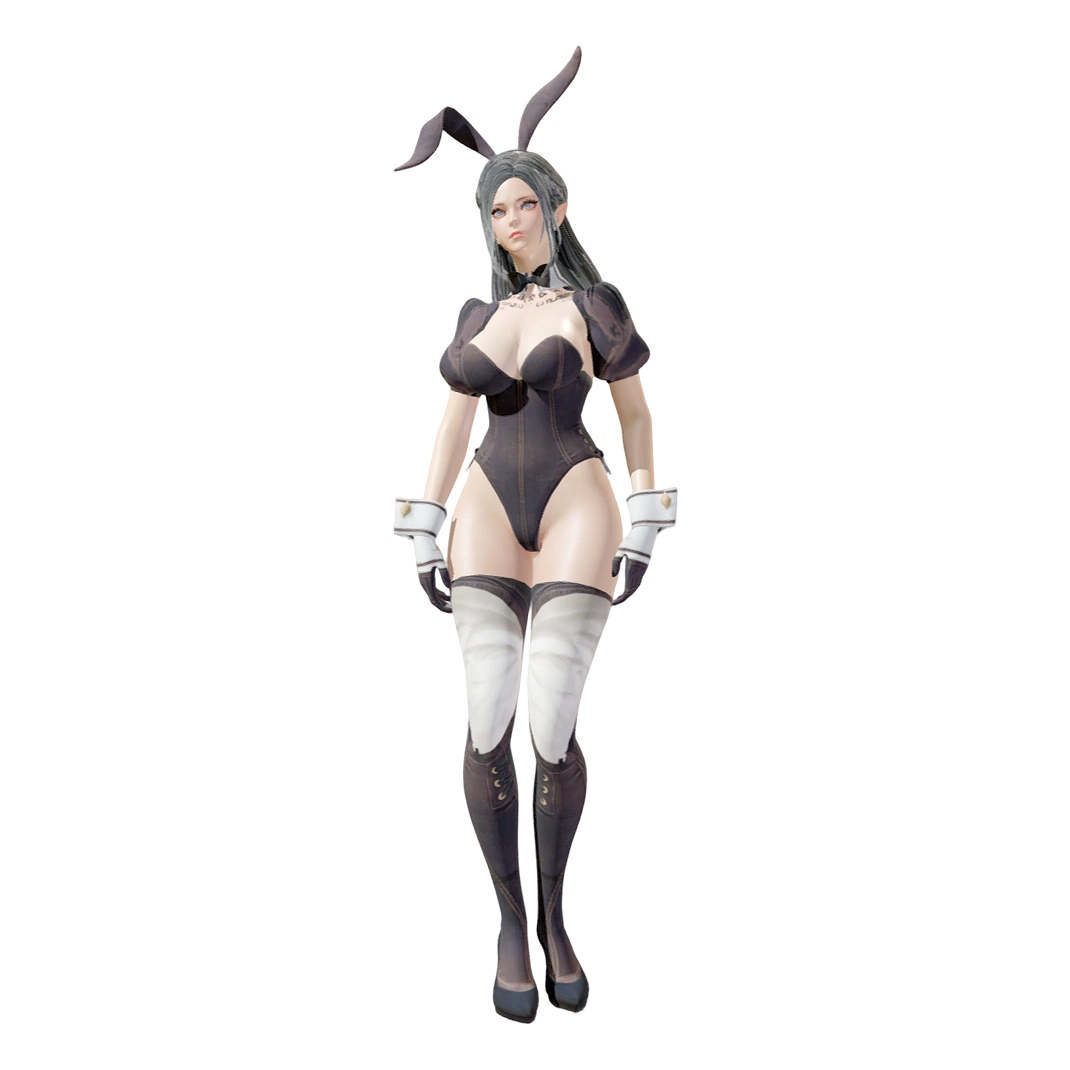 Maria Bar Clothing (3D Action Model)-3DHi