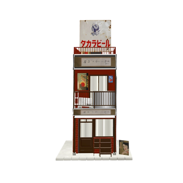 Japanese-Style Shop Atmosphere-3DHi
