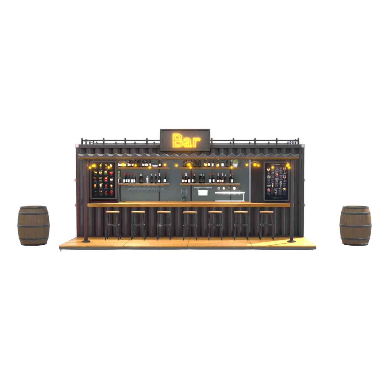 Container Bar-3DHi