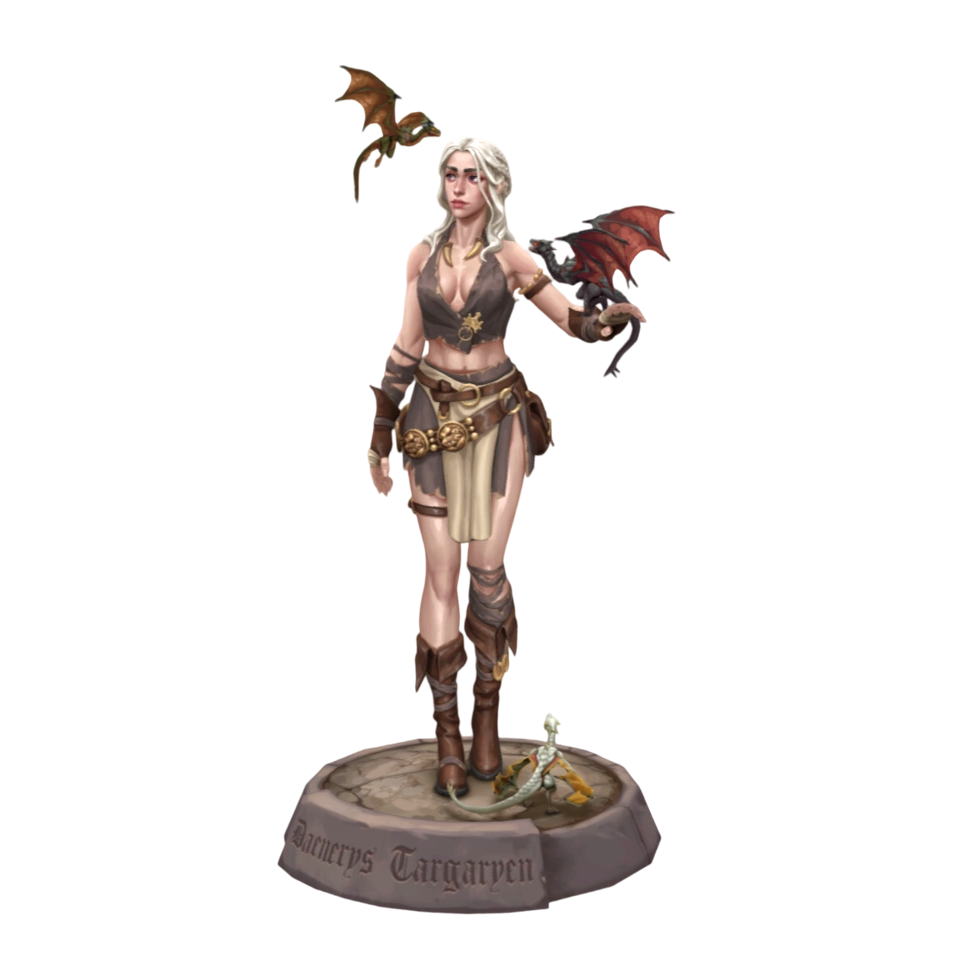 Daenerys Targaryen-3DHi