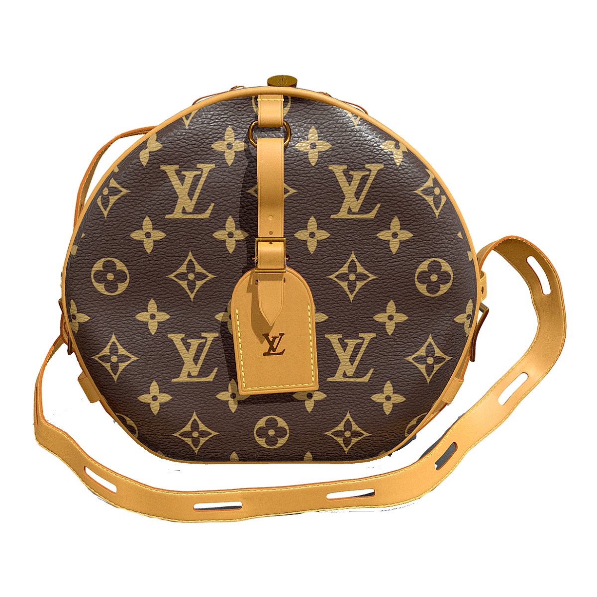 LV Classic Round Shoulder Bag-3DHi
