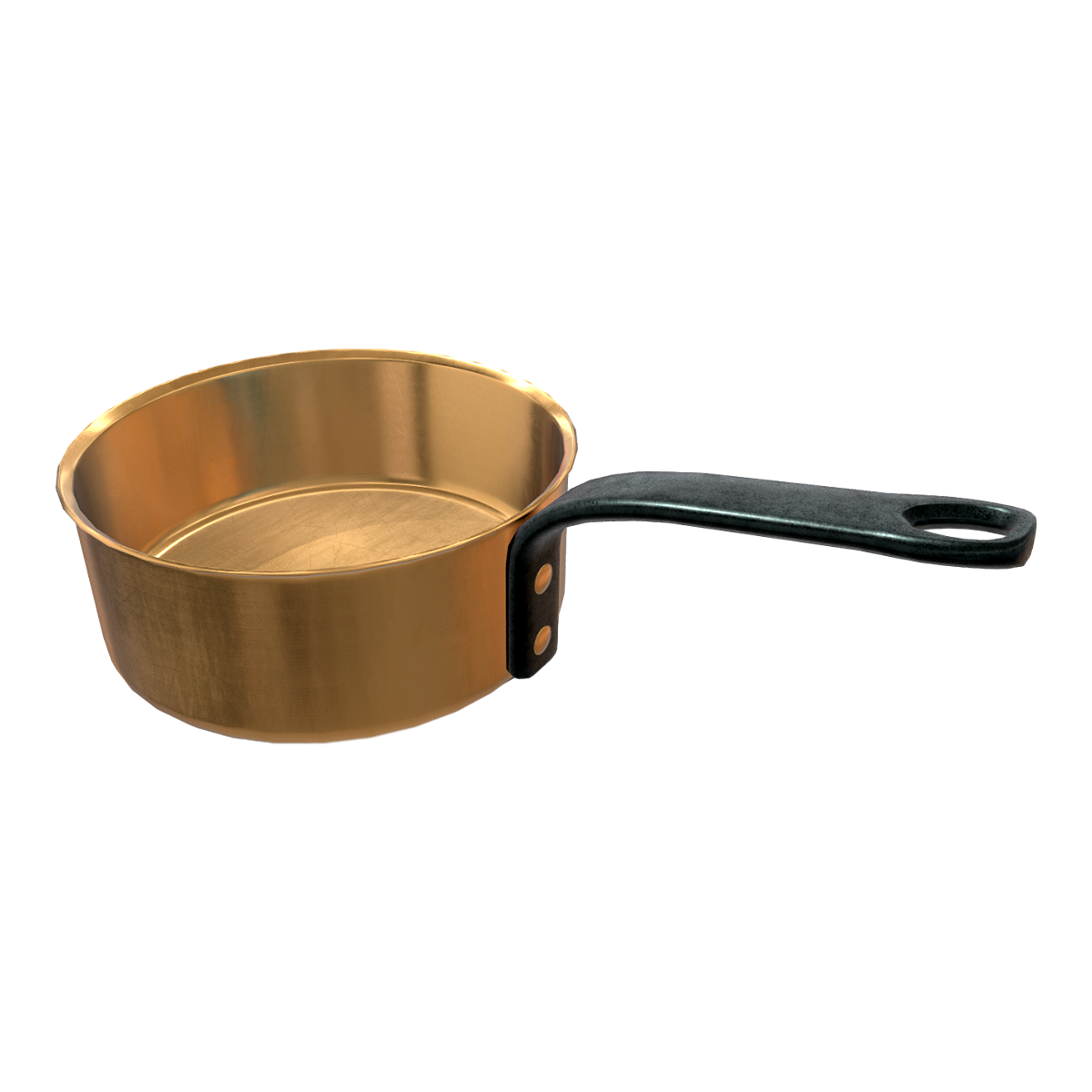 Stainless Steel Flat Pot for Soup-3DHi