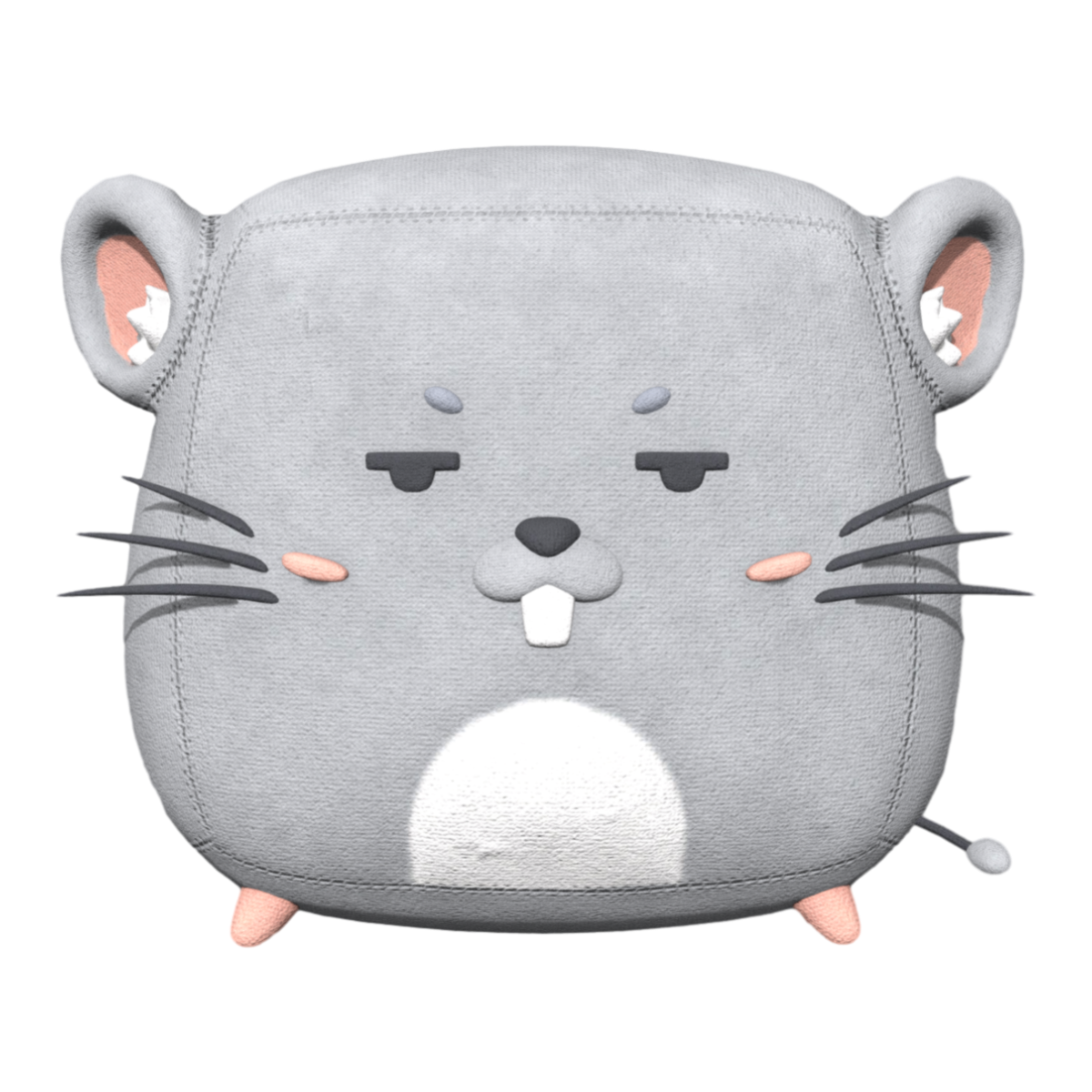 Large Plush Rat-3DHi